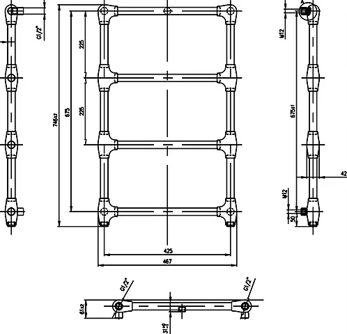 Zehnder Stalox LVCWC-75-47