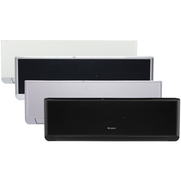 Инверторный кондиционер (сплит-система) Gree Amber Standart BLACK/SILVER Inverter GWH18YD-K6DNA1