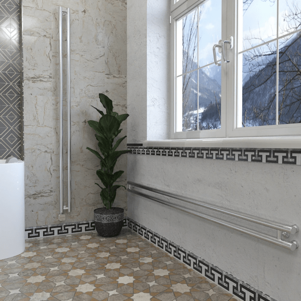 Stinox Minori Design V 1800 / 2 / Хром с комплектом подключения