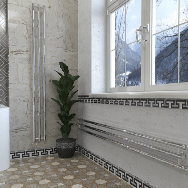 Stinox Minori Design V 1800 / 3 / хром с комплектом подключения