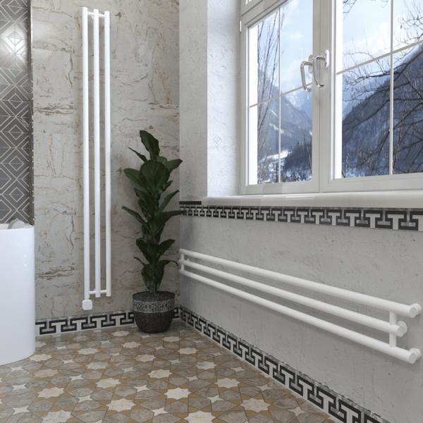Stinox Minori Design V 1800 / 3 / 9016 матовый с комплектом подключения