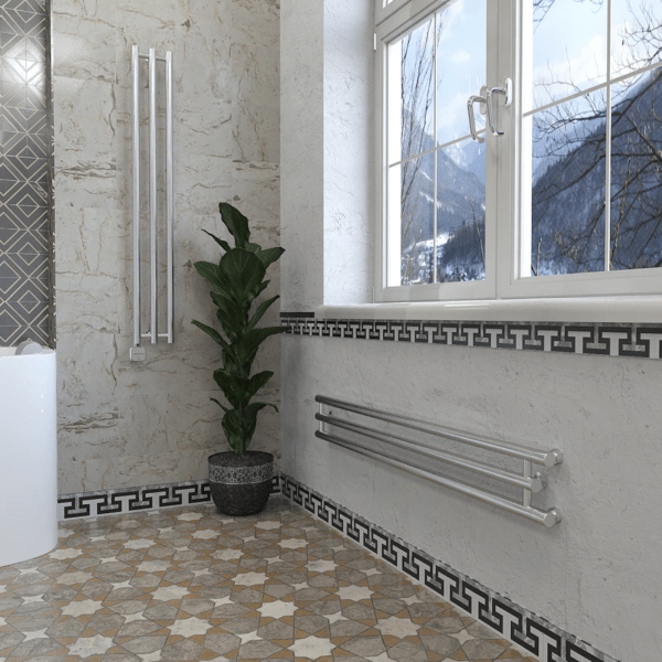 Stinox Minori Design V 1200 / 3 / сатин с комплектом подключения