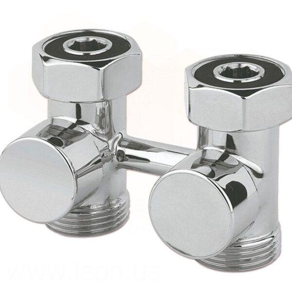 Узел нижнего подключения Royal Thermo прямой 1/2"х3/4" EK (хром)