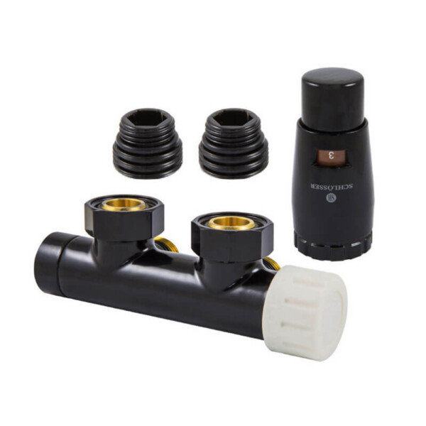 Узлы Duo-plex 3/4 x M22x1,5, черный матовый 9005, головка М30х1,5