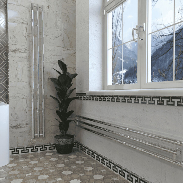Stinox Minori Design V 1800 / 3 / хром с комплектом подключения