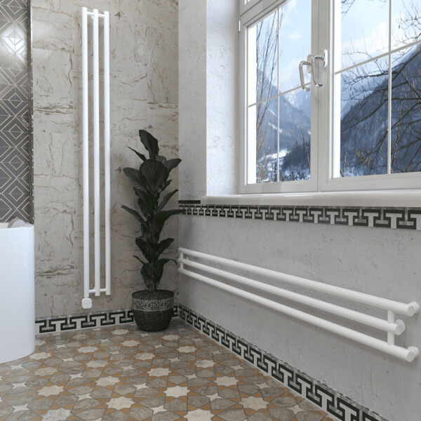 Stinox Minori Design V 1800 / 3 / 9016 матовый с комплектом подключения